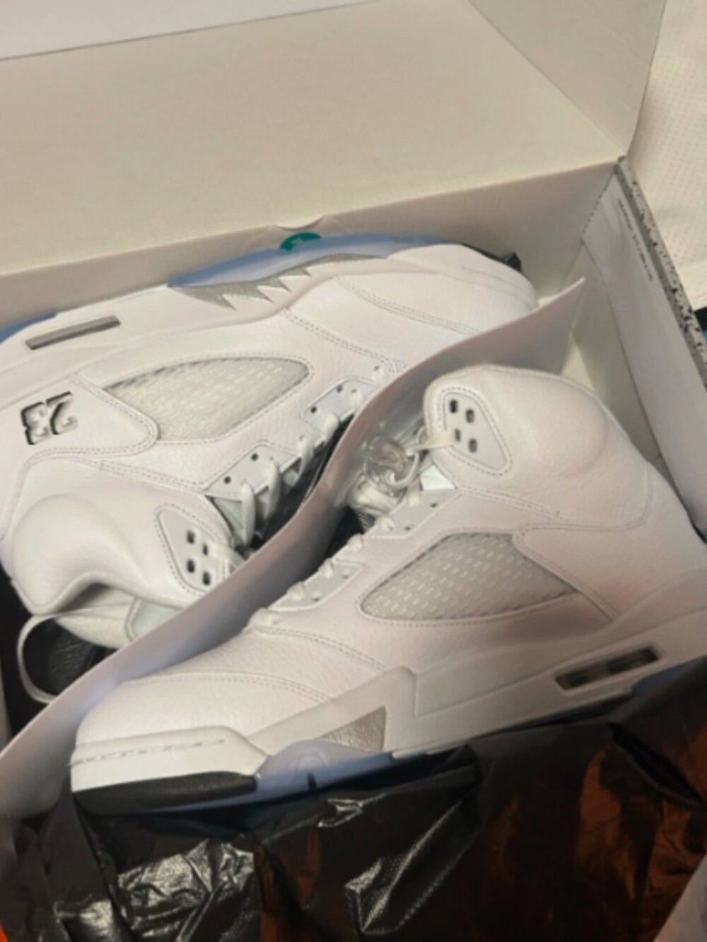 Air Jordan 5 Retro 2026 White Metallic